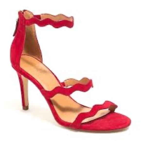 J. Crew Shoes - Scalloped Three-Strap J. Crew Heels